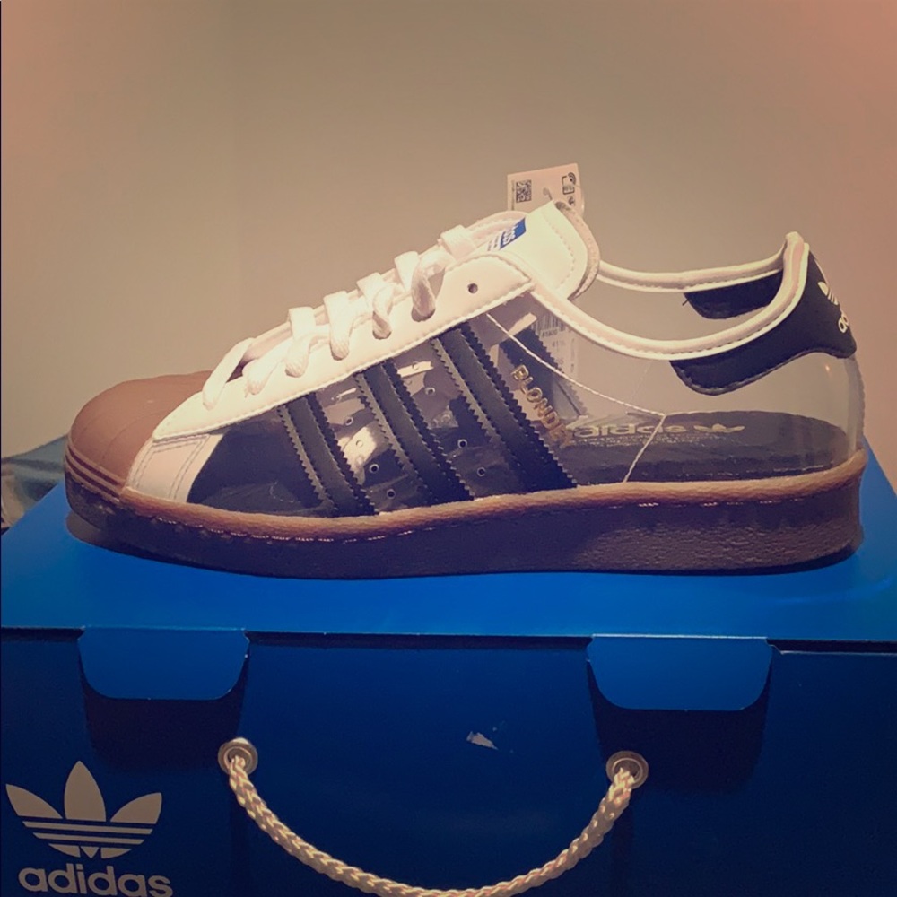 Adidas blondey McCoy superstar NiB clear sneaker
